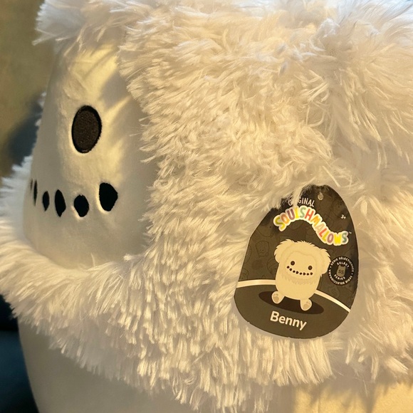 Squishmallow BENNY SNOWMAN BIGFOOT 16 Inch SELECT SERIES Plush! - Picture 3 of 5